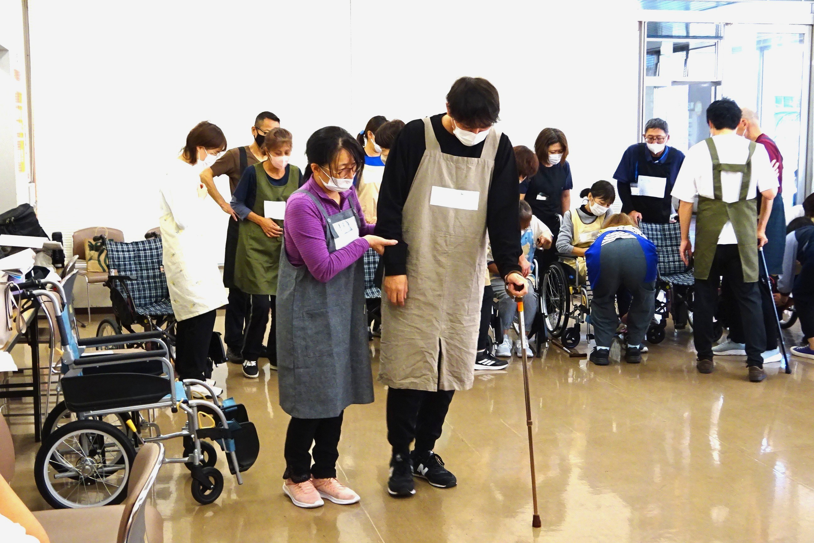画像：介護労働講習の様子2