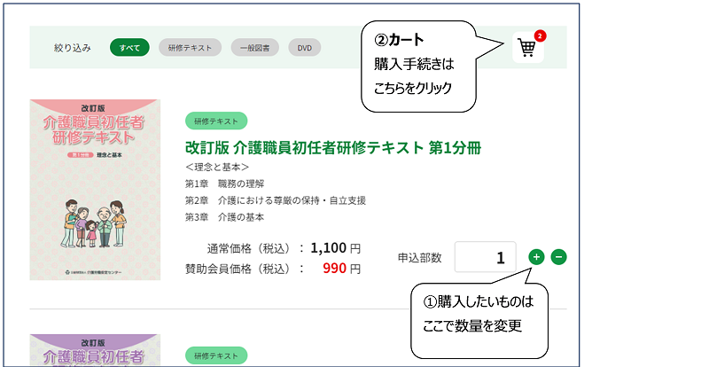 出版物オンライン購入手続き